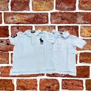 Kids Light Blue Polo by Ralph Lauren Shirts Set of 2 Size 3 / 3T